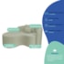 Kit Recamier Curvo Sala de Estar Inglaterra 150cm Lado Esquerdo e Poltrona Orgânica Luxo Amore Bouclé Verde Oliva