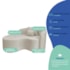 Kit Recamier Curvo Sala de Estar Inglaterra 150cm Lado Esquerdo e Poltrona Orgânica Luxo Amore Linho Bege
