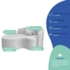 Kit Recamier Curvo Sala de Estar Inglaterra 150cm Lado Esquerdo e Poltrona Orgânica Luxo Luiza Max Bouclé Branco