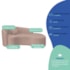 Kit Recamier Curvo Sala de Estar Inglaterra 180cm Lado Direito e Poltrona Orgânica Luxo Amore Linho Rose