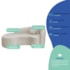 Kit Recamier Curvo Sala de Estar Inglaterra 180cm Lado Esquerdo e 2 Poltronas Orgânica Luxo Amore Linho Bege
