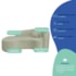 Kit Recamier Curvo Sala de Estar Inglaterra 180cm Lado Esquerdo e Poltrona Orgânica Luxo Amore Bouclé Verde Oliva