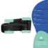 Kit Recamier Curvo Sala de Estar Inglaterra 180cm Lado Esquerdo e Poltrona Orgânica Luxo Amore Linho Preto