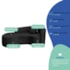 Kit Recamier Curvo Sala de Estar Inglaterra 200cm Lado Esquerdo e 2 Poltronas Orgânica Luxo Amore Linho Preto
