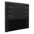 Kit Recamier e Cabeceira Santorini SPZ 160cm Suede Preto