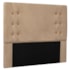 Kit Recamier e Cabeceira Santorini SPZ 195cm Suede Bege