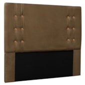 Kit Recamier e Cabeceira Santorini SPZ 90cm Suede Caramelo
