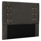 Kit Recamier e Cabeceira Santorini SPZ 90cm Suede Cinza