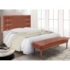 Kit Recamier e Cabeceira Santorini SPZ 90cm Veludo Cobre