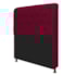 Kit Recamier Sofá Calçadeira Divã Félix 140 cm e Cabeceira Estofada Lady 140 cm Para Cama Box Casal Suede  Bordô - AM Decor