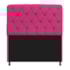 Kit Recamier Sofá Calçadeira Divã Félix 140 cm e Cabeceira Estofada Lady 140 cm Para Cama Box Casal Suede Pink - AM Decor