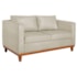 Kit Sofa 2 Lugares e 2 Poltronas Europa Bouclé Bege - Amarena Móveis