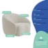 Kit Sofá 3 Lugares 180cm e 2 Poltronas Orgânica Luxo Recepção Amore Linho Bege