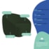 Kit Sofá 3 Lugares 200cm e 2 Poltronas Orgânica Luxo Recepção Amore Linho Verde