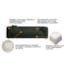 Kit Sofá 3 Lugares 200cm e Poltrona Decorativa Escritório Orgânico Cecília Linho Verde