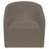 Kit Sofá Curvo Amsterdã 140cm e 2 Poltronas Luiza Max Suede Marrom
