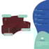 Kit Sofá Curvo Amsterdã 140cm e 2 Poltronas Luiza Max Suede Suede Bordo
