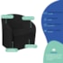 Kit Sofá Curvo Amsterdã 140cm e Poltrona Luiza Max Bouclé Preto