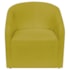 Kit Sofá Curvo Amsterdã 140cm e Poltrona Luiza Max Suede Amarelo