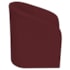 Kit Sofá Curvo Amsterdã 140cm e Poltrona Luiza Max Suede Bordo