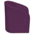 Kit Sofá Curvo Amsterdã 140cm e Poltrona Luiza Max Suede Roxo