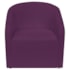 Kit Sofá Curvo Amsterdã 140cm e Poltrona Luiza Max Suede Roxo