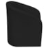 Kit Sofá Curvo Amsterdã 160cm e 2 Poltronas Luiza Max Suede Preto