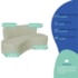 Kit Sofá Curvo Amsterdã 180cm e Poltrona Luiza Max Bouclé Verde Oliva