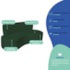Kit Sofá Curvo Amsterdã 200cm e 2 Poltronas Luiza Max Suede Verde