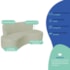 Kit Sofá Curvo Amsterdã 200cm e Poltrona Luiza Max Bouclé Verde Oliva