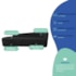 Kit Sofá Curvo França 140cm L.E e 2 Poltronas Luiza Max Conforto, Elegância e Design Moderno Bouclé Preto