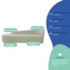 Kit Sofá Curvo França 140cm L.E e 2 Poltronas Luiza Max Conforto, Elegância e Design Moderno Bouclé Verde Oliva