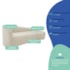 Kit Sofá Curvo França 140cm LD. e 2 Poltronas Luiza Max Conforto, Elegância e Design Moderno Bouclé Bege
