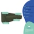 Kit Sofá Curvo França 140cm LD. e 2 Poltronas Luiza Max Conforto, Elegância e Design Moderno Linho Verde