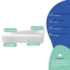Kit Sofá Curvo França 160cm L.E e 2 Poltronas Luiza Max Conforto, Elegância e Design Moderno Bouclé Branco