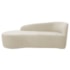 Kit Sofá Curvo França 160cm L.E e Poltrona Luiza Max Conforto, Elegância e Design Moderno Bouclé Bege