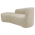 Kit Sofá Curvo França 160cm L.E e Poltrona Luiza Max Conforto, Elegância e Design Moderno Linho Bege