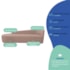 Kit Sofá Curvo França 160cm L.E e Poltrona Luiza Max Conforto, Elegância e Design Moderno Linho Rose
