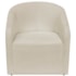 Kit Sofá Curvo França 160cm LD. e 2 Poltronas Luiza Max Conforto, Elegância e Design Moderno Bouclé Bege