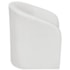 Kit Sofá Curvo França 160cm LD. e 2 Poltronas Luiza Max Conforto, Elegância e Design Moderno Bouclé Branco