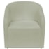 Kit Sofá Curvo França 160cm LD. e 2 Poltronas Luiza Max Conforto, Elegância e Design Moderno Bouclé Verde Oliva