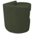 Kit Sofá Curvo França 160cm LD. e 2 Poltronas Luiza Max Conforto, Elegância e Design Moderno Linho Verde