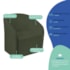 Kit Sofá Curvo França 160cm LD. e 2 Poltronas Luiza Max Conforto, Elegância e Design Moderno Linho Verde