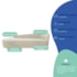 Kit Sofá Curvo França 180cm L.E e 2 Poltronas Luiza Max Conforto, Elegância e Design Moderno Bouclé Bege