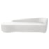 Kit Sofá Curvo França 180cm L.E e Poltrona Luiza Max Conforto, Elegância e Design Moderno Bouclé Branco