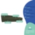 Kit Sofá Curvo França 180cm LD. e Poltrona Luiza Max Conforto, Elegância e Design Moderno Linho Verde