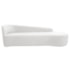 Kit Sofá Curvo França 200cm LD. e 2 Poltronas Luiza Max Conforto, Elegância e Design Moderno Bouclé Branco