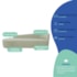 Kit Sofá Curvo França 250cm L.E e 2 Poltronas Luiza Max Conforto, Elegância e Design Moderno Bouclé Verde Oliva