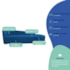 Kit Sofá Curvo França 250cm LD. e 2 Poltronas Luiza Max Conforto, Elegância e Design Moderno Linho Azul Royal