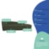 Kit Sofá Curvo França 250cm LD. e 2 Poltronas Luiza Max Conforto, Elegância e Design Moderno Linho Verde